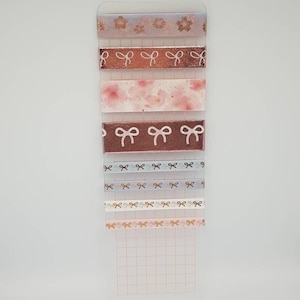Conjunto de amostras de Washi simplesmente dourado - Sakura Blossom - Caixa de assinatura de fevereiro