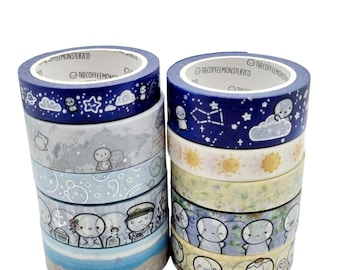 Muestras de washi de TheCoffeeMonsterzCo Subs