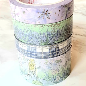 Bloomsical Washi Sample Set - Lavender Fields Collection