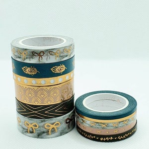 Eenvoudig vergulde Washi Sample Set -Fancy Fete - september 2020