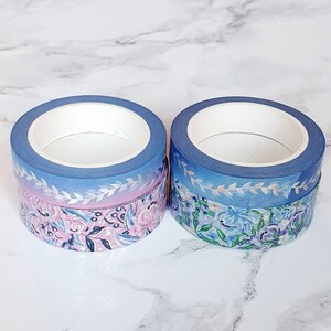 Set de muestras de Phantasia Paperie Washi -Tender Blossoms / Twilight Dreams