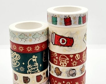 50cm/19.6 inch Create with Pen Washi Sample Set -Holiday Collection