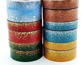 50cm/19.6 inch -Simply Gilded Washi Sample Set - Stardust Collection/Gold Wednesday Release