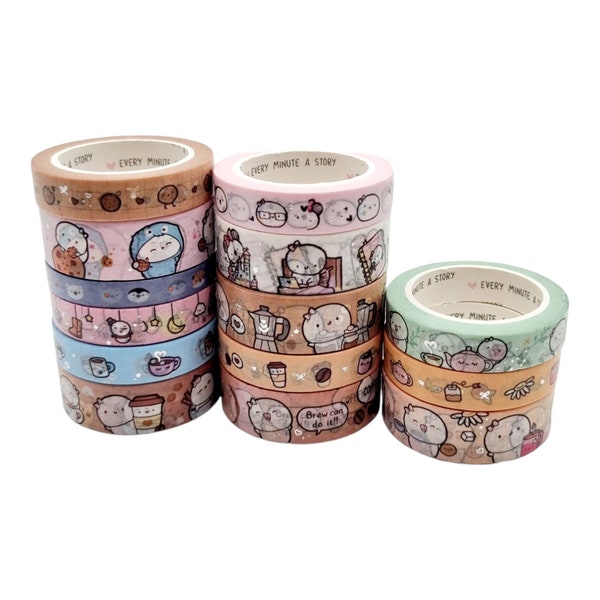 Every Minute A Story Washi Sample Set -