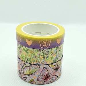 Phantasia Paperie Washi Sample Set -Butterfly Meadow
