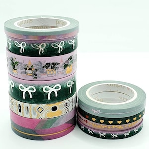 Simply Gilded Sub Box Washi Sample Set - Groei december 2020
