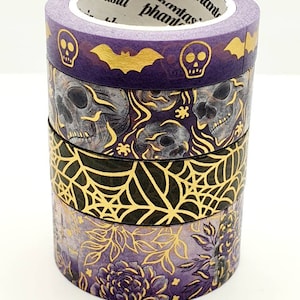 Phantasia Paperie Washi Sample Set -Zwarte Magie