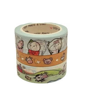 Elke minuut een verhaal Washi Sample Set -Kleine boer Washi