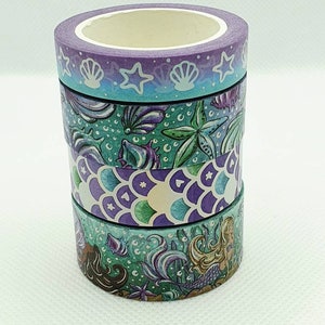 Phantasia Paperie Washi Sample Set -Mermaid Bliss
