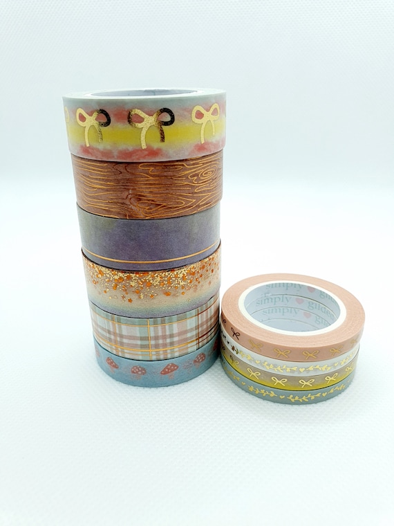 Park Avenue August 2020 Box Simply Gilded Washi Sample Set