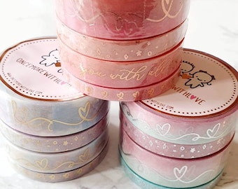 Once More With Love Washi Sample Sets - OMWL