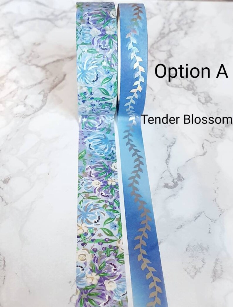 Phantasia Paperie Washi Provset - Tender Blossoms / Twilight Dreams bild 3