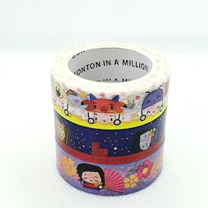 Wonton in a Million Mulan Washi - monsters
