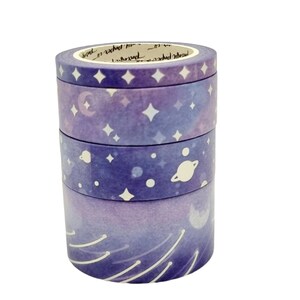 Parasol Paper Co Sample Set -Soft Skies Foiled Washi Set