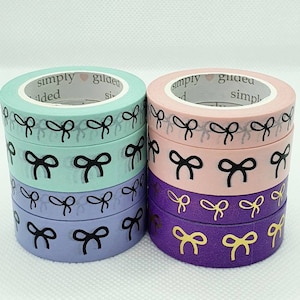 Simply Gilded Washi Sample Set - Pastel Goth / Purple Reign