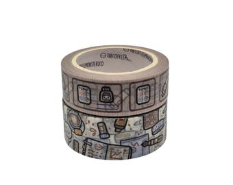 TheCoffeeMonsterzCo Washi-prover - Pappersmotiv