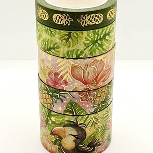 Phantasia Paperie Washi Sample Set -Tropical Vibes Collection