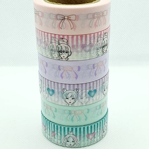 Geïnspireerd Leven Studios Washi Sample Set Original Girls Collection