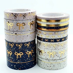 50cm/19.6 inch -Simply Verguld Washi Sample- Terrazzo /Gold Wednesday Release