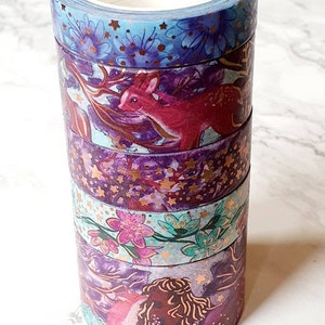 Phantasia Paperie Washi Sample Set -Enchanted Forest Collection