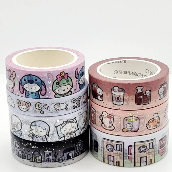 TheCoffeeMonsterzCo Washi Samples