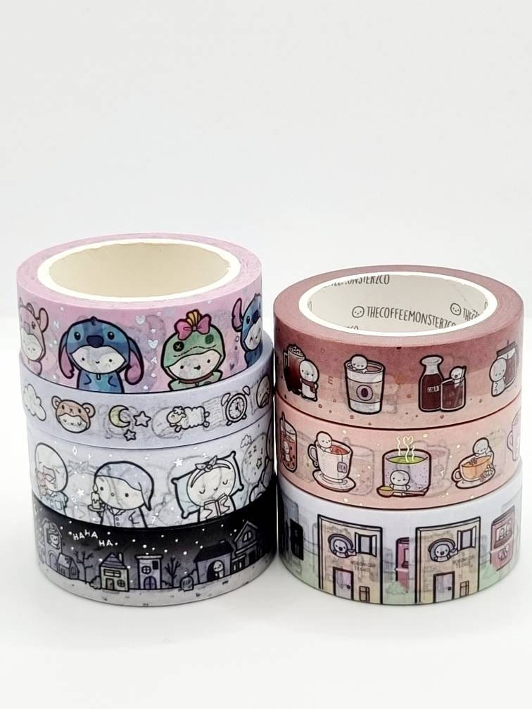 TheCoffeeMonsterzCo Washi Samples