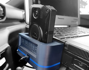 TacDock V2 Vehicle Mount BWC Body Worn Camera Charger Vehicle charging station Axon