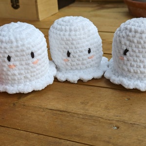 Handmade Crochet Ghost