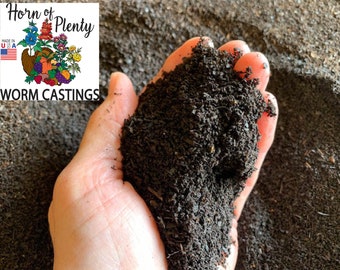 PREMIUM Organic Worm Castings/ 1-lb/Highest Grade,Exceptional quality & value, fertilizer-food for all plants!! FREE SHIPPING!!