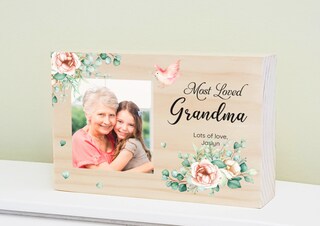 Targa Decorativa In Acrilico A Forma Di Cuore Per Nonna: Regalo Sentimentale Per Compleanno, Festa Mamma O Natale