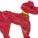 Broche Vintage Petit Chien Caniche - Fabriqué En Western Germany - Occasion Bon état - Sans Marque