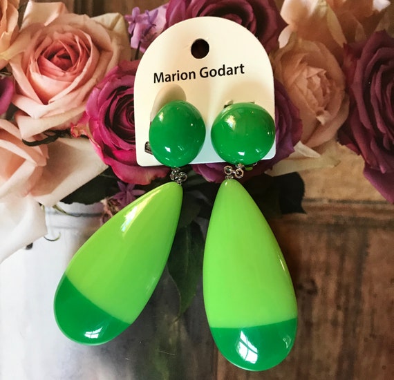 MARION GODART Paris Boucles D'Oreilles Goutte Rés… - image 8