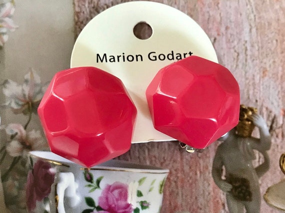 MARION GODART Paris Puces D'Oreilles Octagonal Fa… - image 1