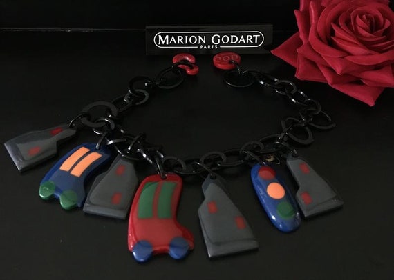 MARION GODART Paris Boucles D'Oreilles Voiture Ré… - image 7