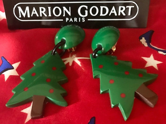 MARION GODART Paris Boucles D'Oreilles Exubérant … - image 1