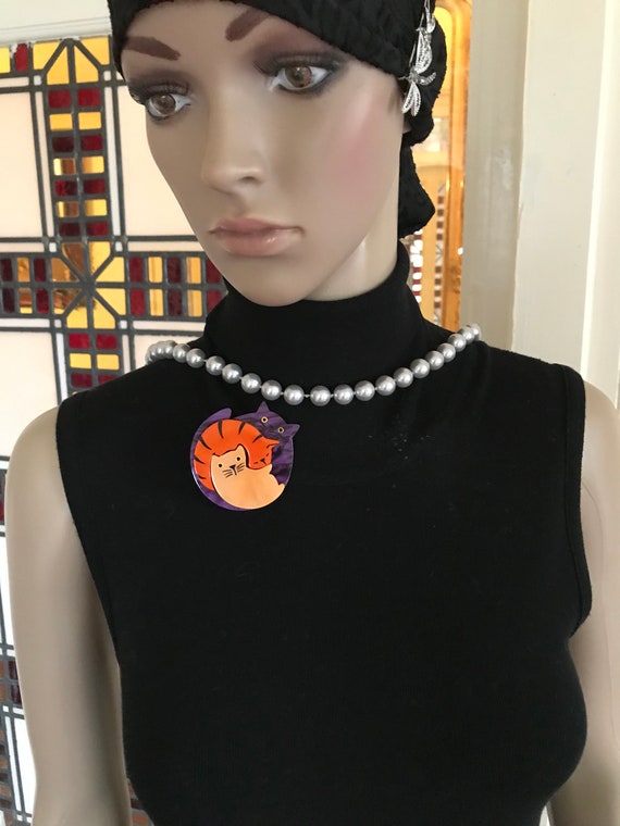 Marie Christine Pavone Chat Puzzle Violet Orange Melo Gem Marie Christine Pavone Chat Puzzle Violet Orange Melo Gem