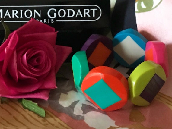 MARION GODART Paris Bracelet Cercles Carré Élasti… - image 4