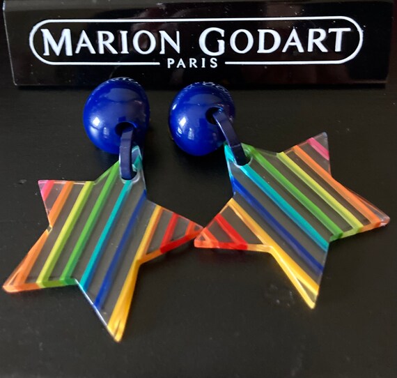 MARION GODART Paris Boucles D'Oreilles Étoile Cle… - image 6