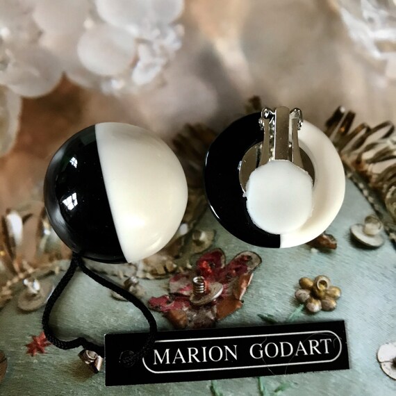 MARION GODART Paris Puces D'Oreilles Duo Blanc Et… - image 4