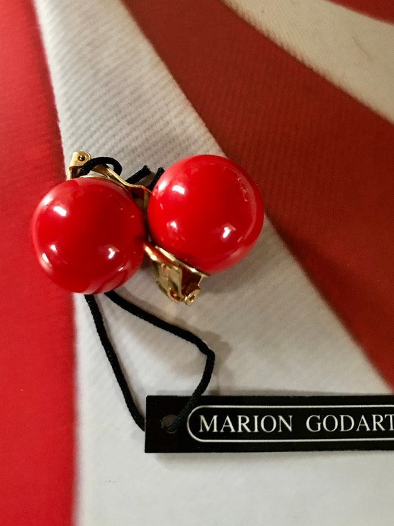 MARION GODART Paris Puces D'Oreilles Marbre Rouge… - image 6