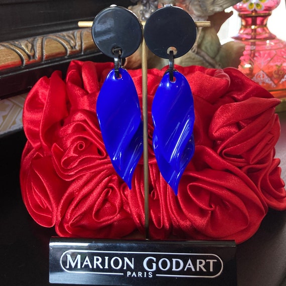 MARION GODART Paris Boucles D'Oreilles Feuilles F… - image 4