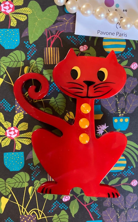 Pavone brooch sale