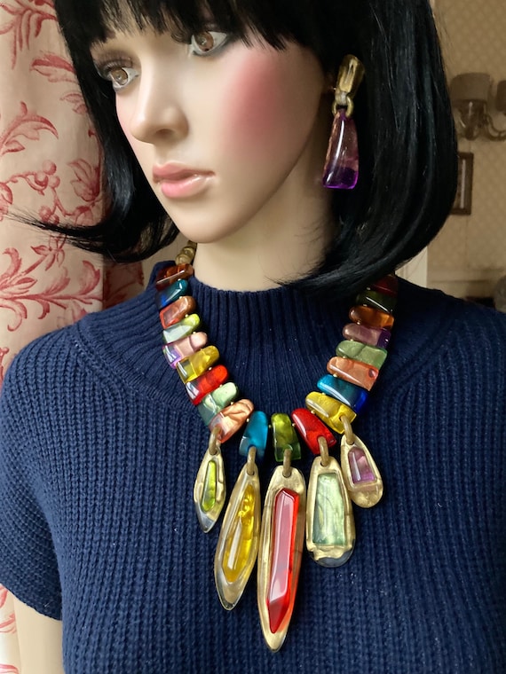dominique denaive ネックレス DOMINIQUE DENAIVE Paris French Haute Couture Handcrafted