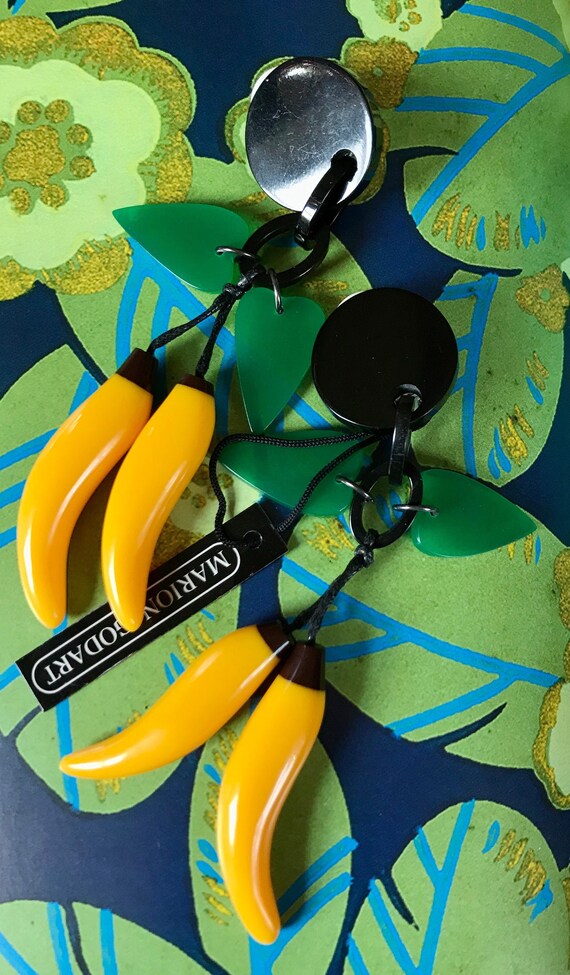 MARION GODART Paris Boucles  D'Oreilles Bananes e… - image 8