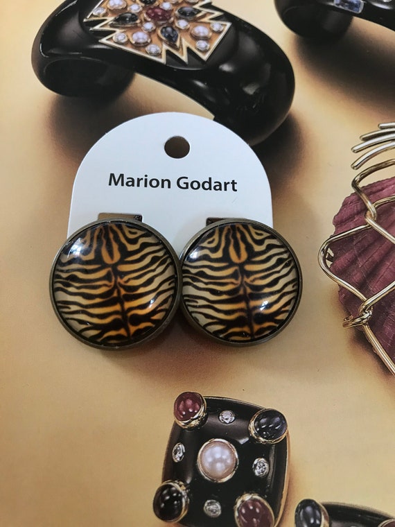 MARION GODART Paris Puces D'Oreilles Tigrée Vintag