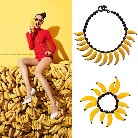 MARION GODART Paris Boucles  D'Oreilles Bananes e… - image 7