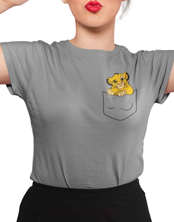 lion king pocket shirt
