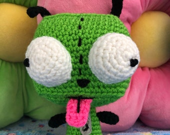 Invader Zim Inspired GIR (Dog) Crochet