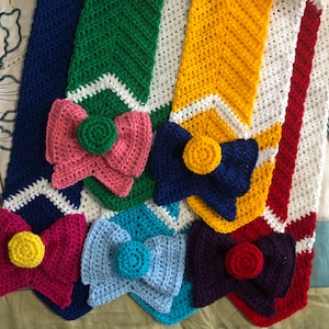 Sailor Moon - Sailor Moon Inspired Crochet Scarf