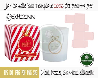 Png Svg Printable Ms Word Docx 20cl 200ml Candle Box Template Sublimation Template Psd 8 5x11 Sheet Candle Box Svg Dxf Paper Paper Party Supplies Vermontorganics Com